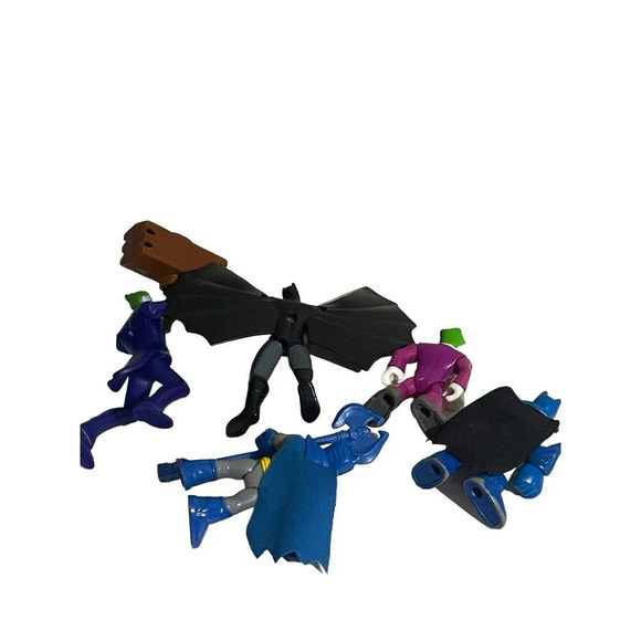 Batman Joker DC Comics Super Friends Justice League Set Of 6 - Picture 14 of 14